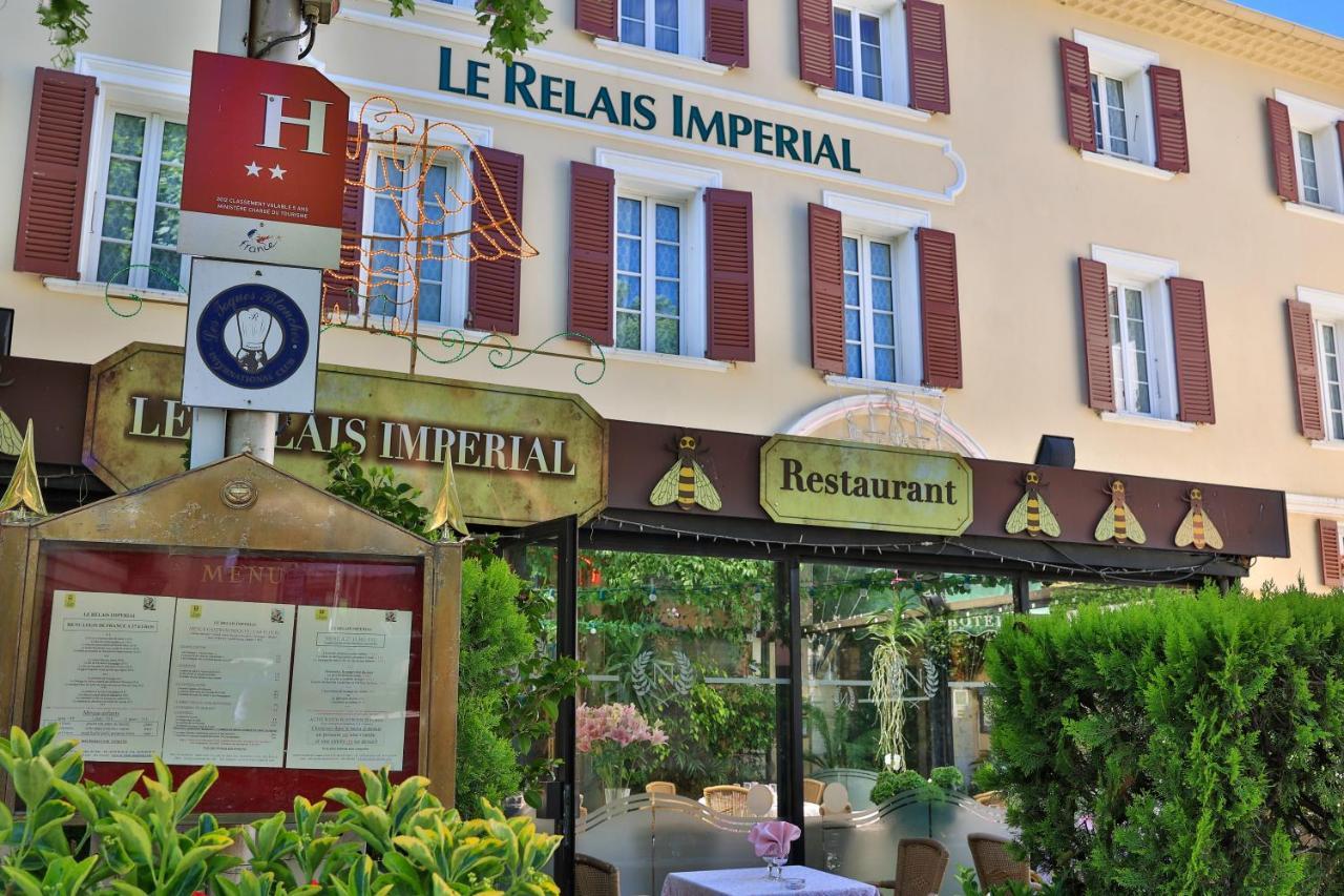 מלון Saint-Vallier-de-Thiey Logis Le Relais Imperial מראה חיצוני תמונה
