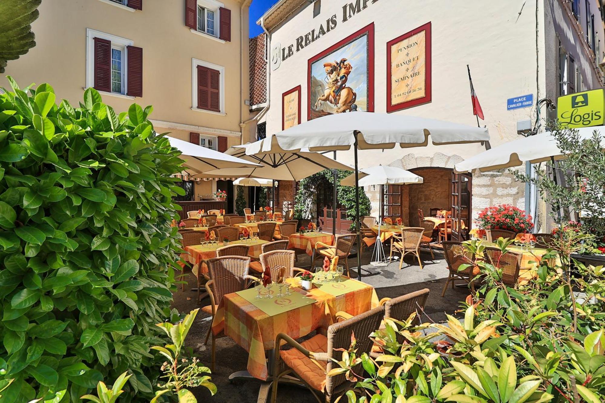 מלון Saint-Vallier-de-Thiey Logis Le Relais Imperial מראה חיצוני תמונה